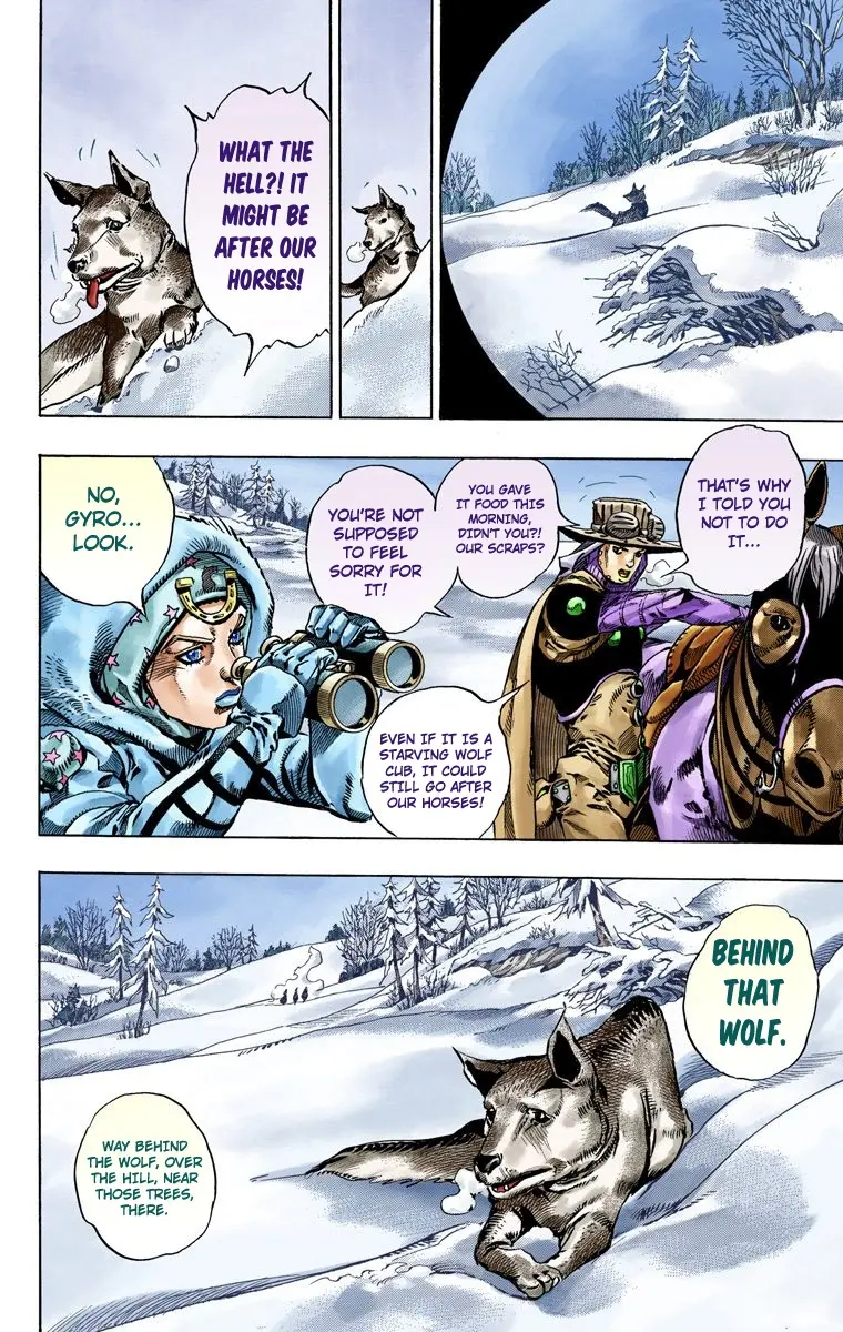 JoJo's Bizarre Adventure Steel Ball Run Colored Manga, chapter 51, page 31