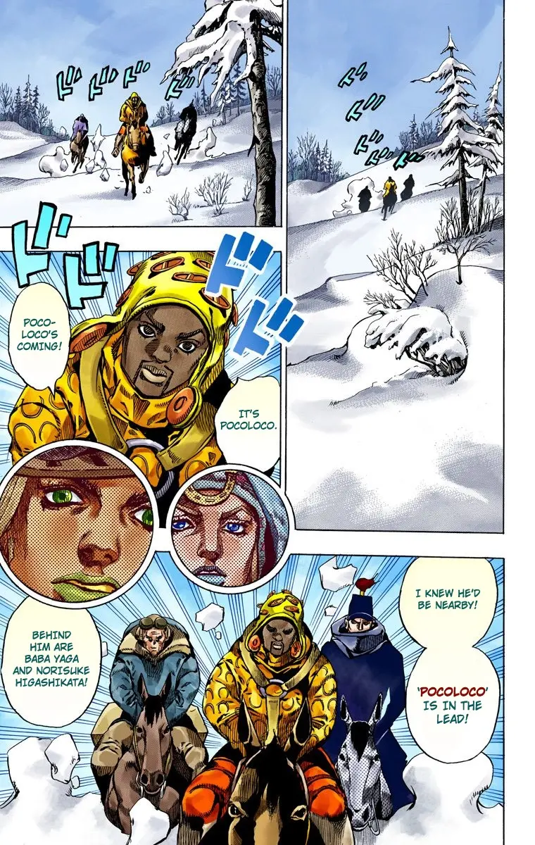 JoJo's Bizarre Adventure Steel Ball Run Colored Manga, chapter 51, page 32