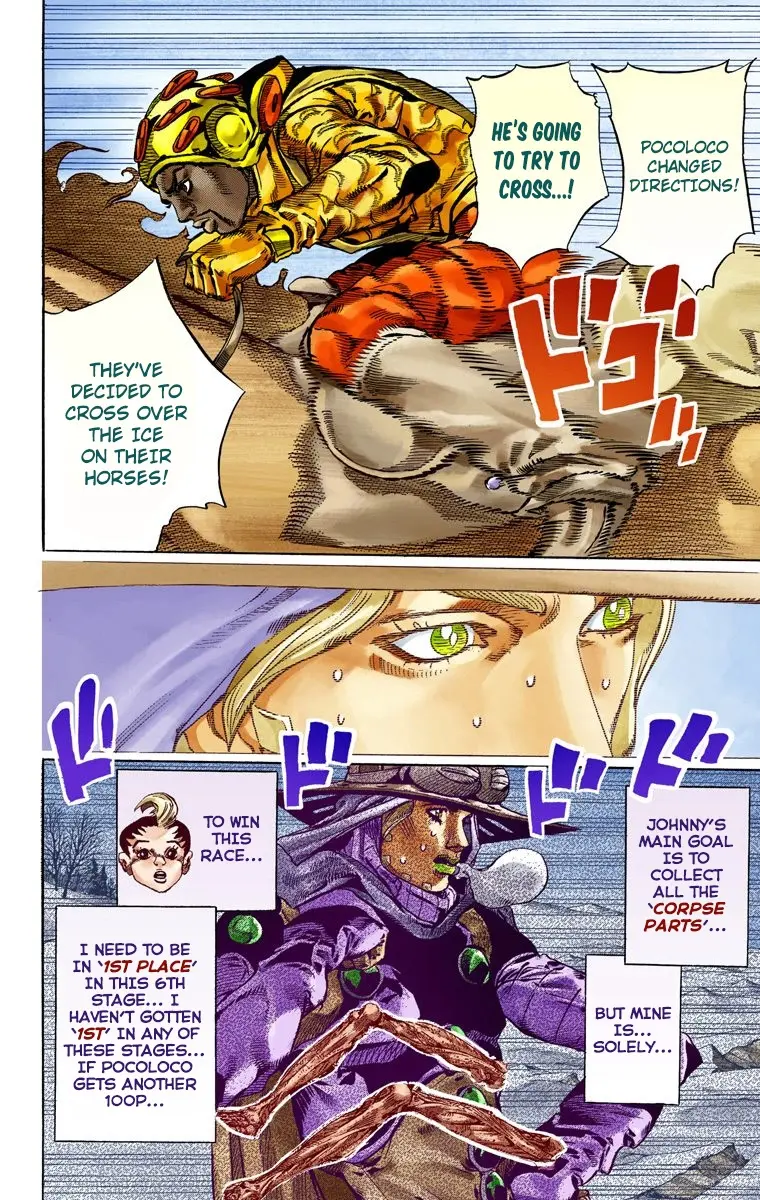 JoJo's Bizarre Adventure Steel Ball Run Colored Manga, chapter 51, page 35