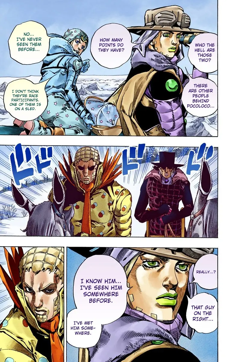 JoJo's Bizarre Adventure Steel Ball Run Colored Manga, chapter 51, page 40