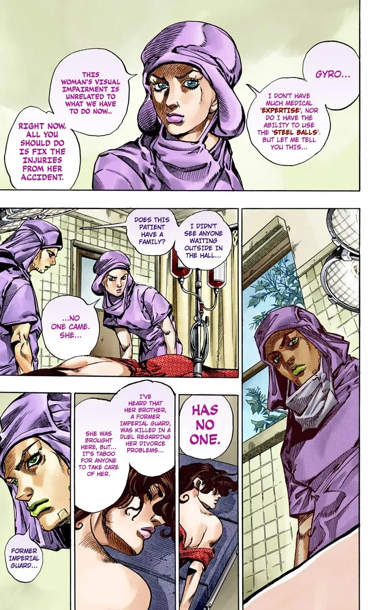 JoJo's Bizarre Adventure Steel Ball Run Colored Manga, chapter 52, page 8