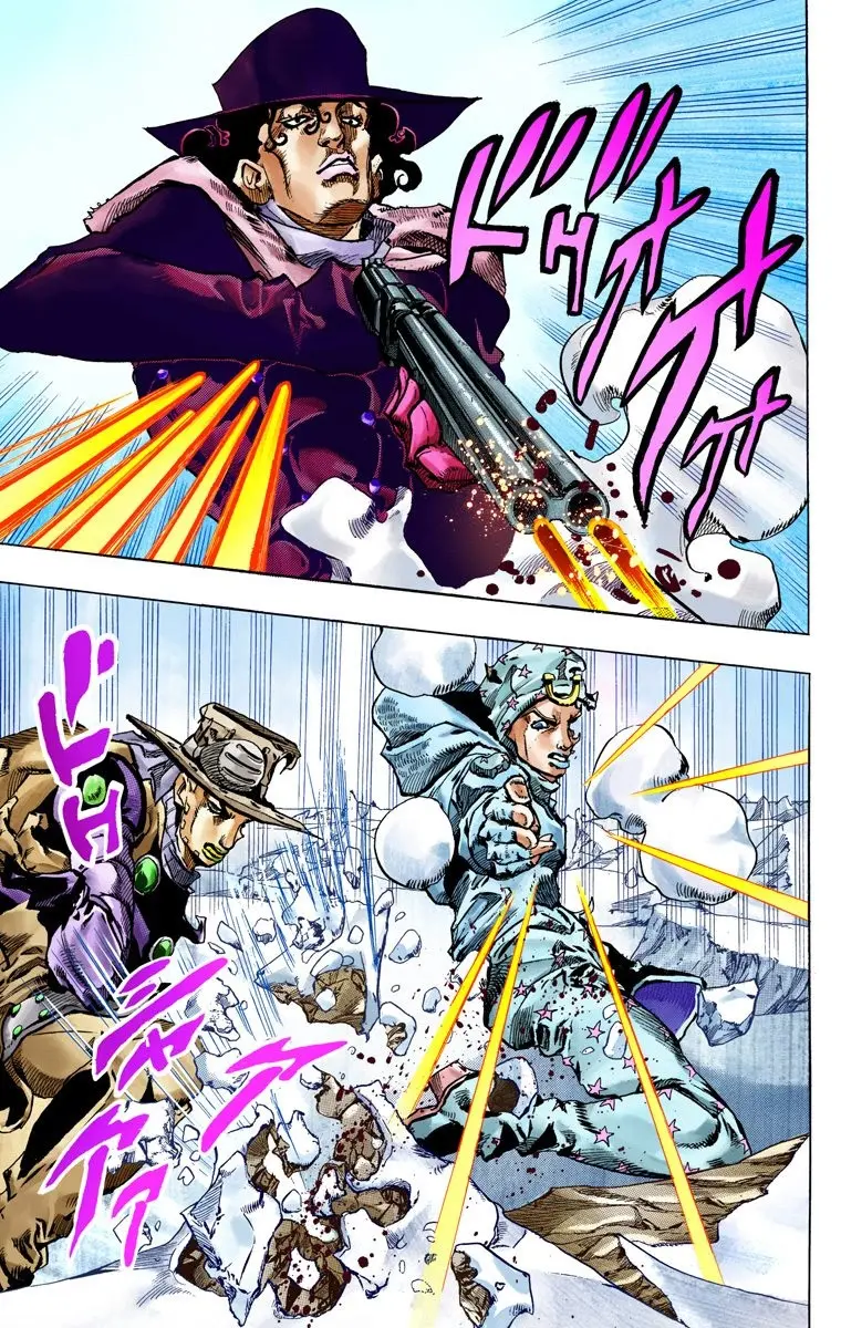 JoJo's Bizarre Adventure Steel Ball Run Colored Manga, chapter 52, page 19