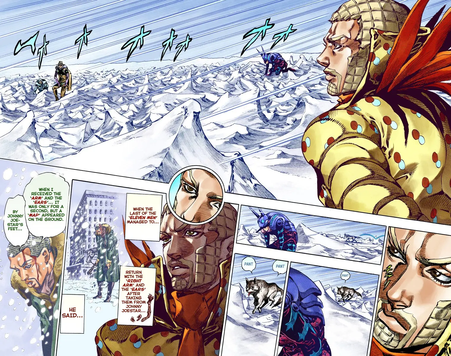 JoJo's Bizarre Adventure Steel Ball Run Colored Manga, chapter 52, page 30