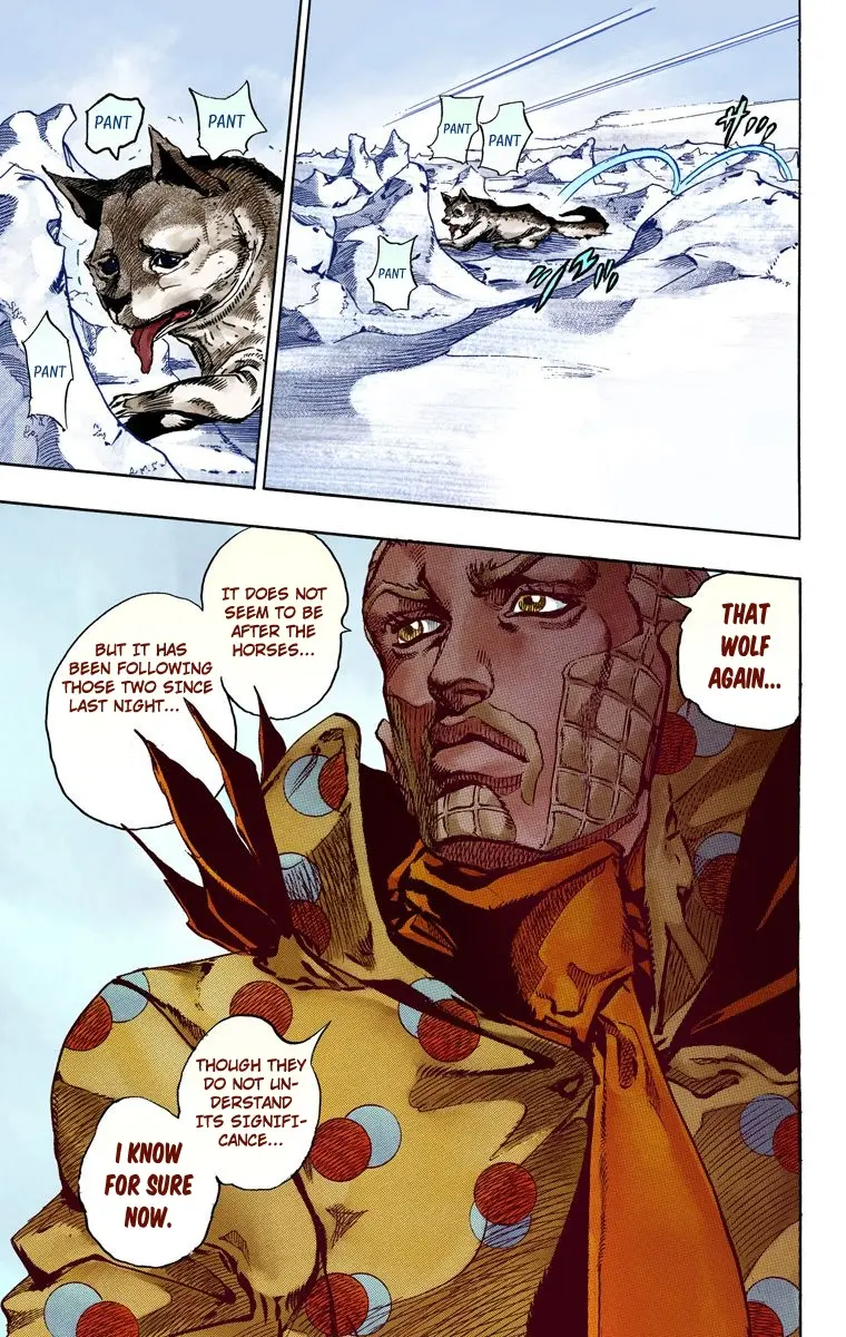 JoJo's Bizarre Adventure Steel Ball Run Colored Manga, chapter 52, page 32