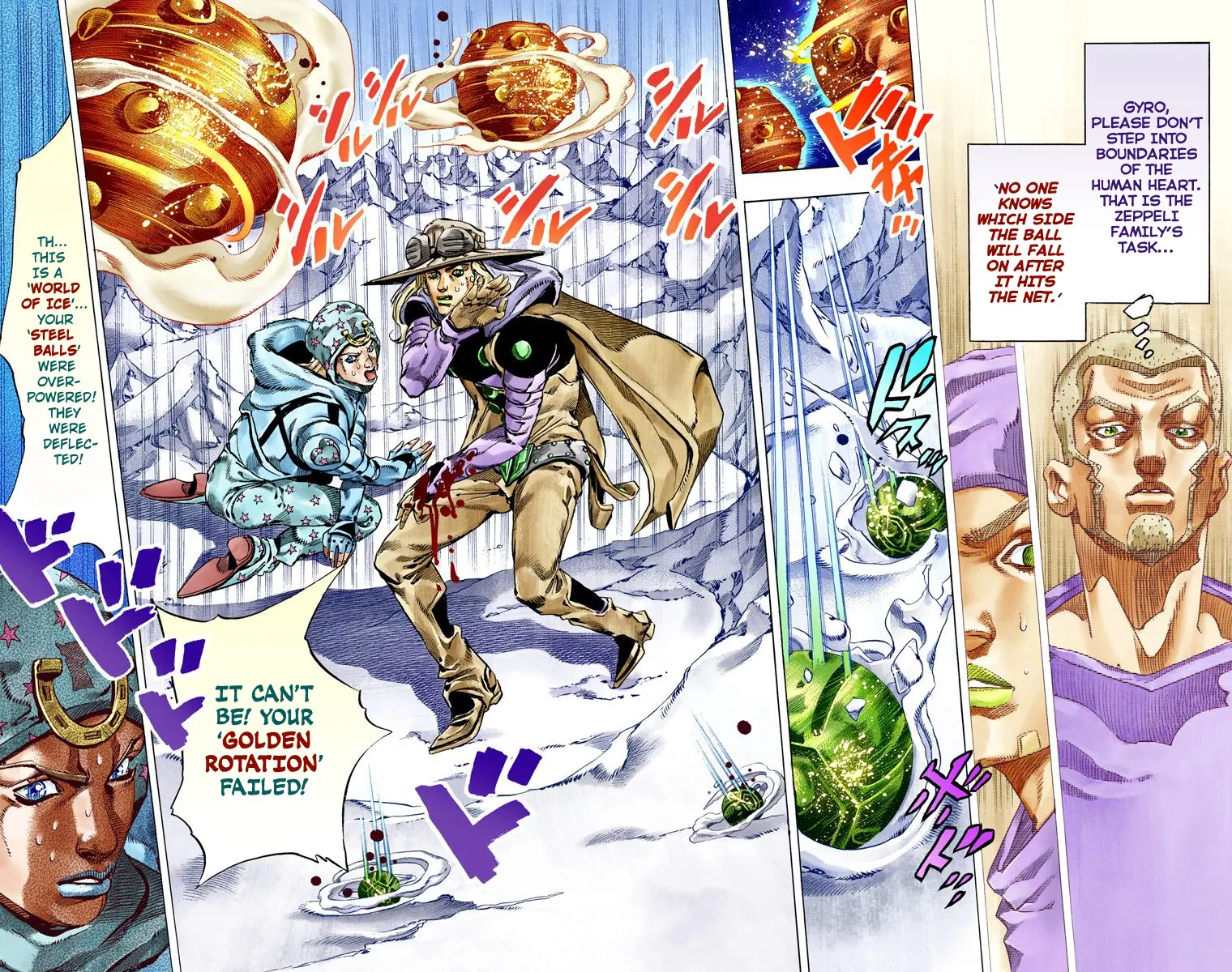 JoJo's Bizarre Adventure Steel Ball Run Colored Manga, chapter 53, page 7