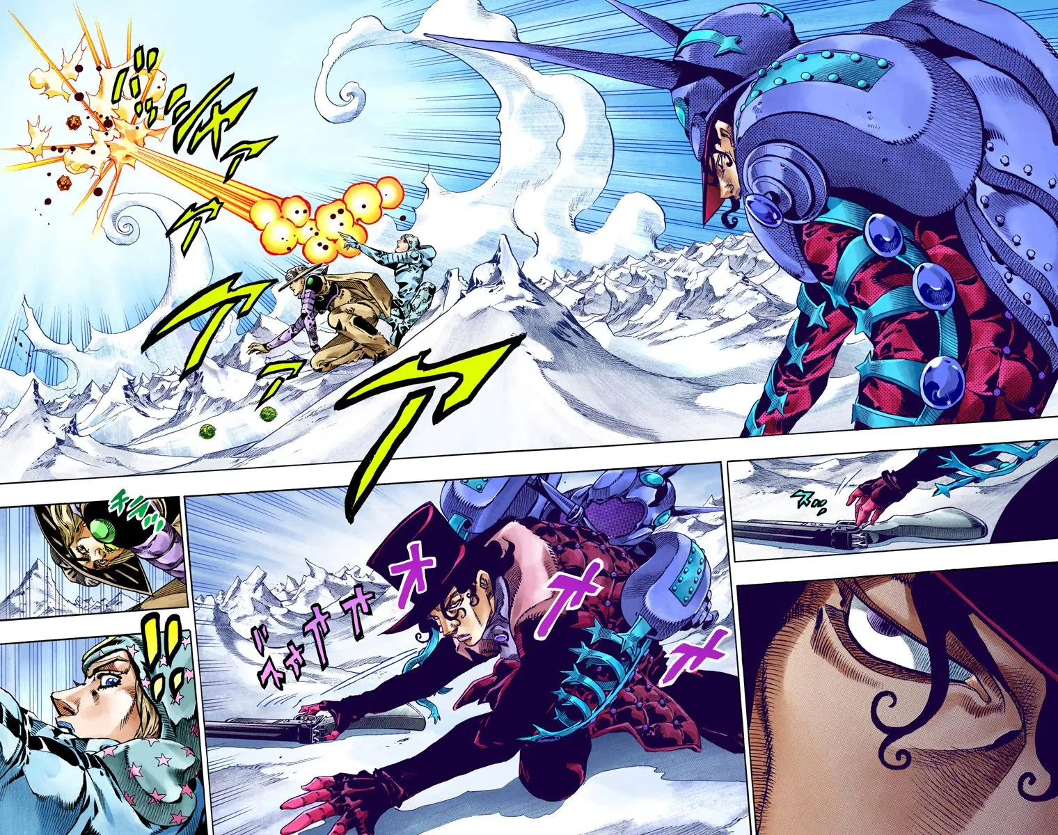 JoJo's Bizarre Adventure Steel Ball Run Colored Manga, chapter 53, page 9