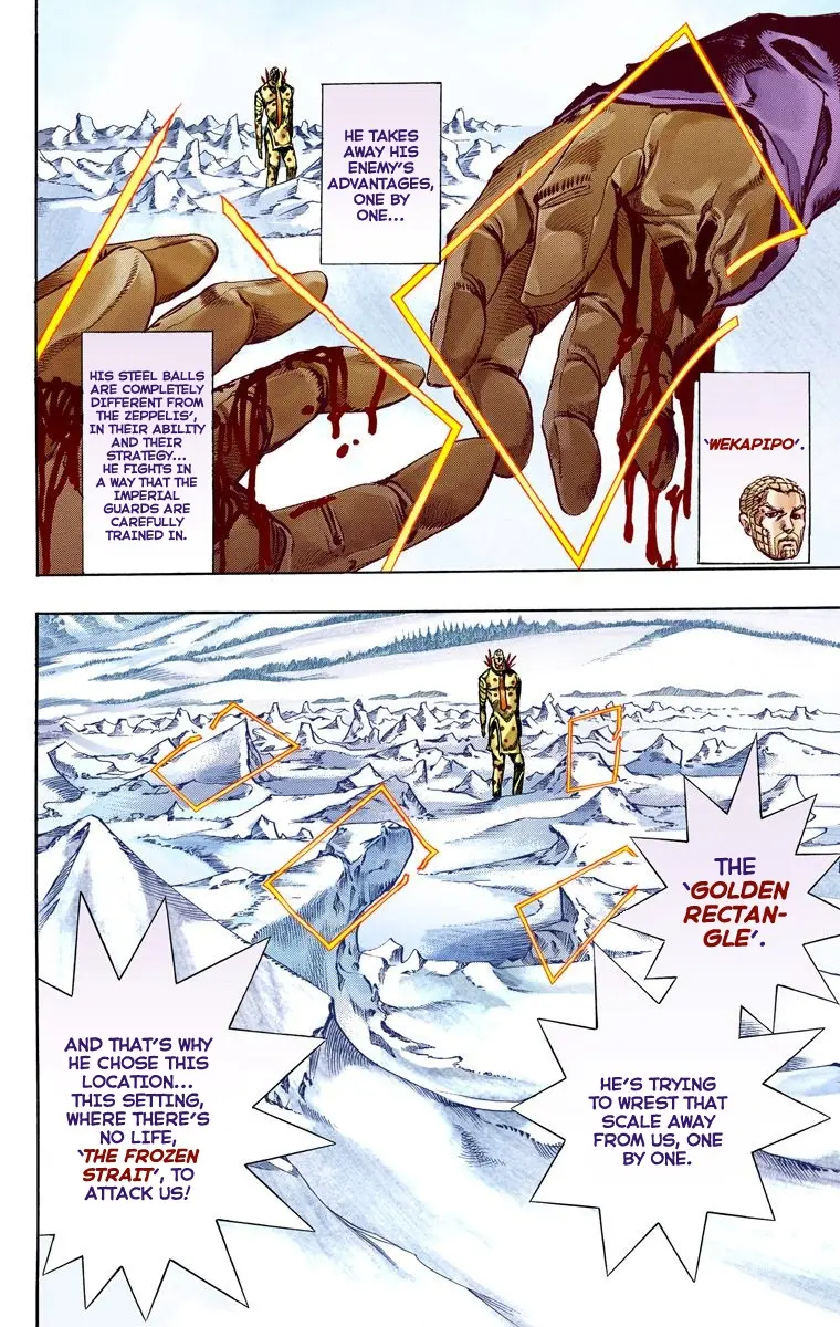JoJo's Bizarre Adventure Steel Ball Run Colored Manga, chapter 53, page 15