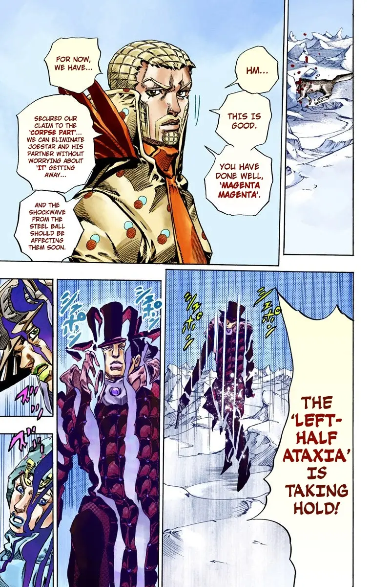 JoJo's Bizarre Adventure Steel Ball Run Colored Manga, chapter 53, page 16