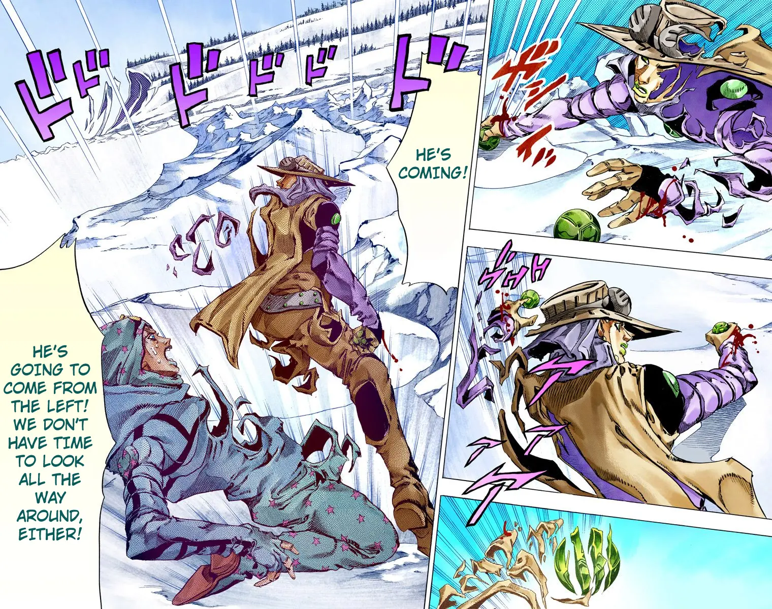 JoJo's Bizarre Adventure Steel Ball Run Colored Manga, chapter 53, page 18
