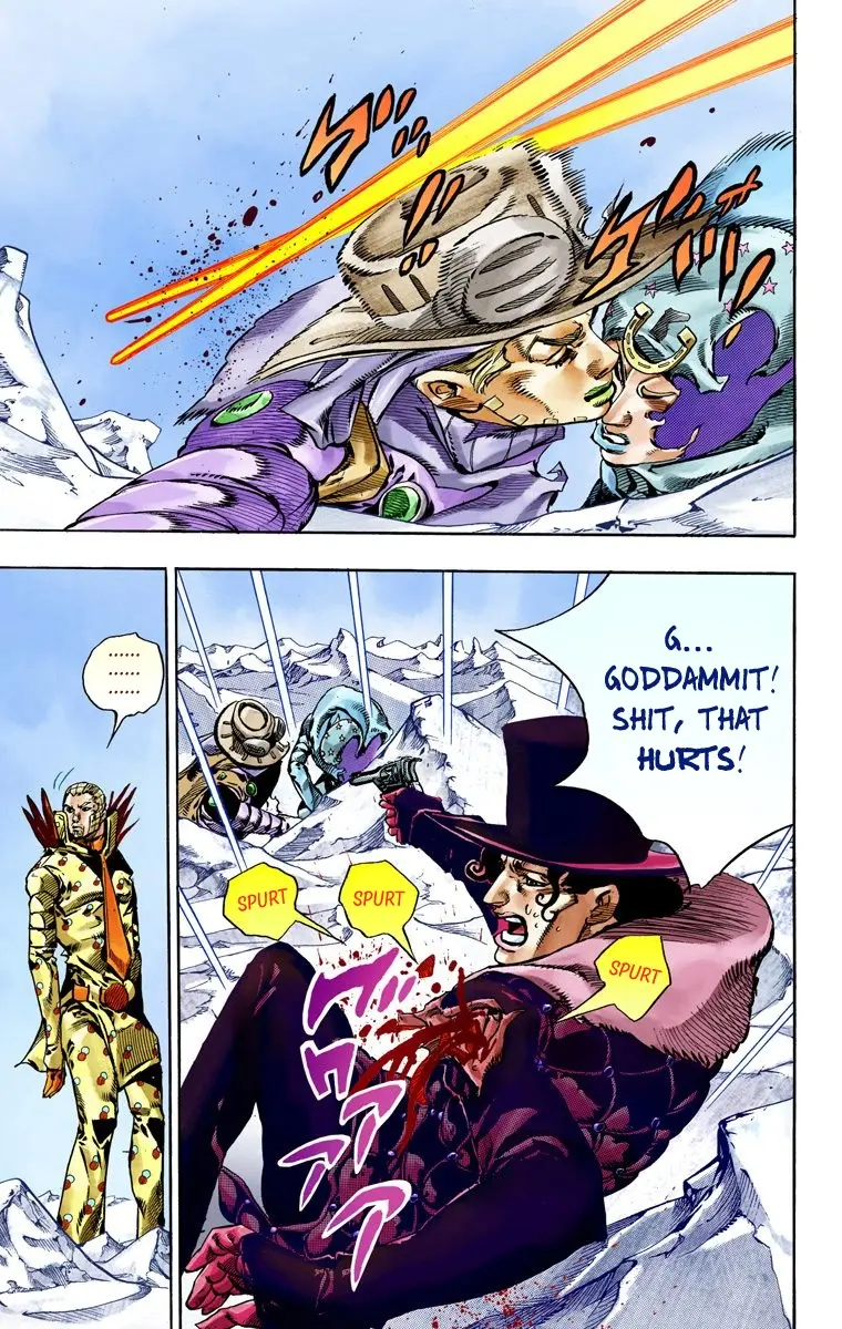 JoJo's Bizarre Adventure Steel Ball Run Colored Manga, chapter 53, page 23