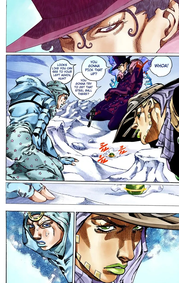 JoJo's Bizarre Adventure Steel Ball Run Colored Manga, chapter 53, page 31