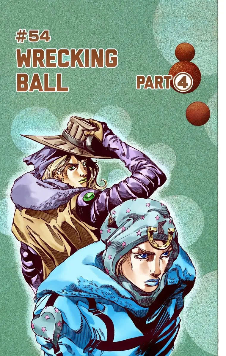 JoJo's Bizarre Adventure Steel Ball Run Colored Manga, chapter 54, page 2