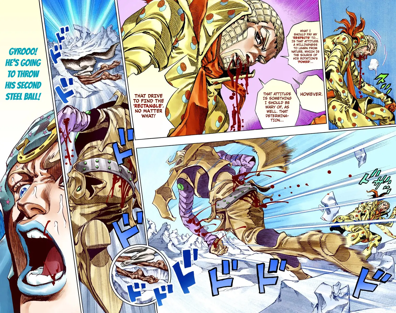 JoJo's Bizarre Adventure Steel Ball Run Colored Manga, chapter 54, page 18