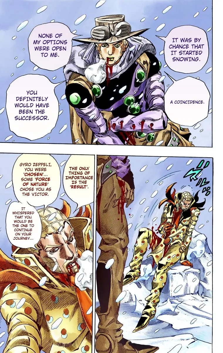 JoJo's Bizarre Adventure Steel Ball Run Colored Manga, chapter 54, page 36
