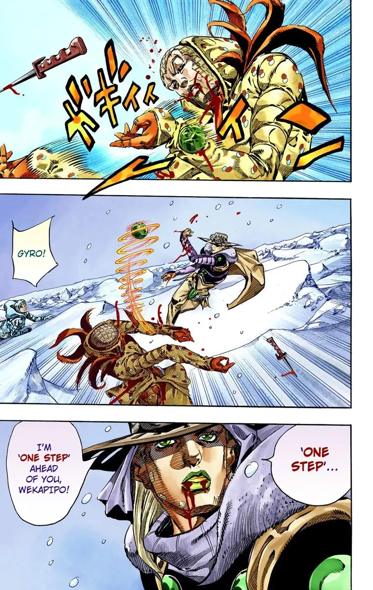 JoJo's Bizarre Adventure Steel Ball Run Colored Manga, chapter 54, page 38