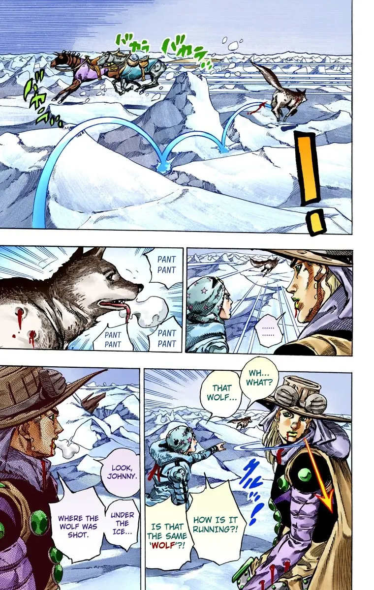 JoJo's Bizarre Adventure Steel Ball Run Colored Manga, chapter 54, page 42