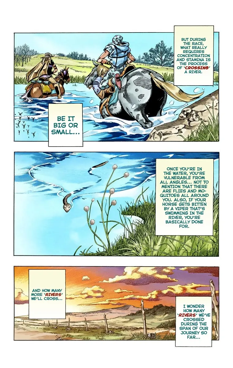 JoJo's Bizarre Adventure Steel Ball Run Colored Manga, chapter 55, page 6