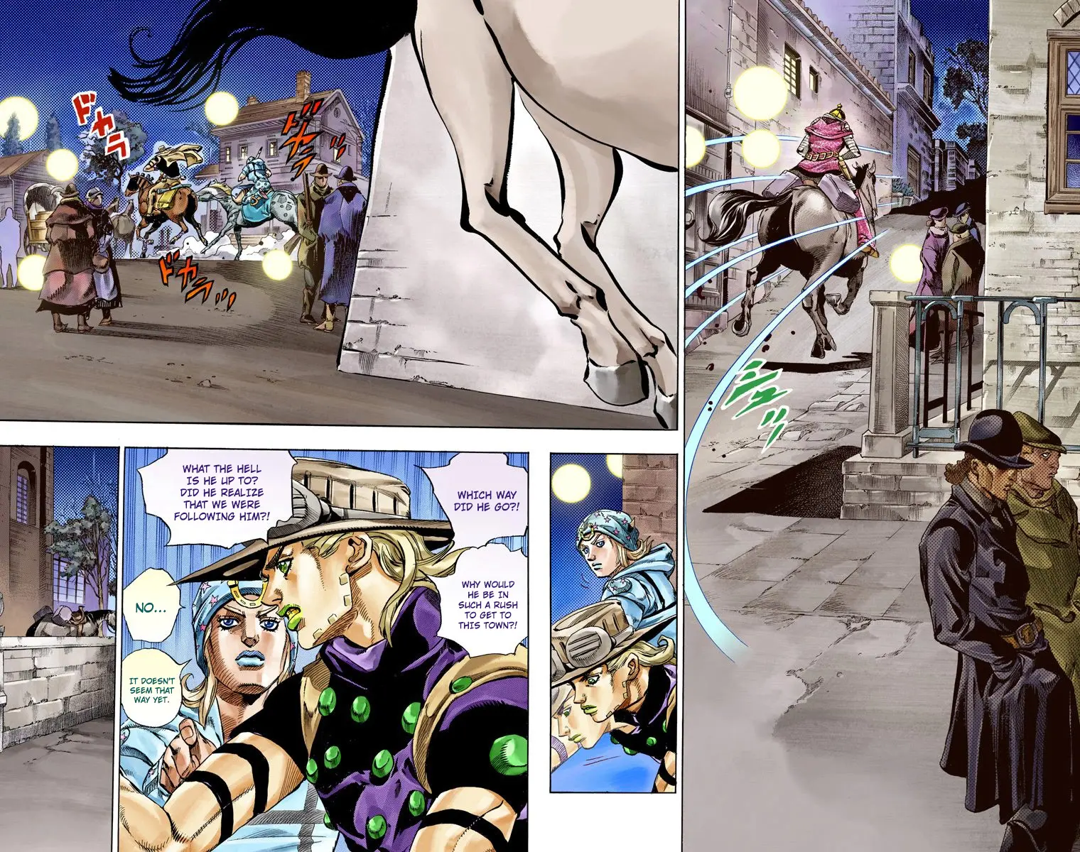 JoJo's Bizarre Adventure Steel Ball Run Colored Manga, chapter 56, page 14