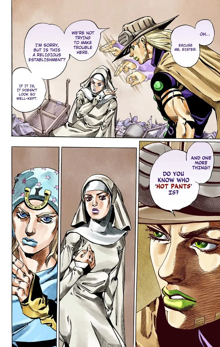 JoJo's Bizarre Adventure Steel Ball Run Colored Manga, chapter 56, page 19