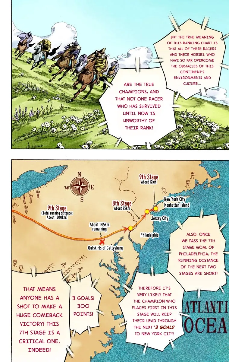 JoJo's Bizarre Adventure Steel Ball Run Colored Manga, chapter 57, page 4