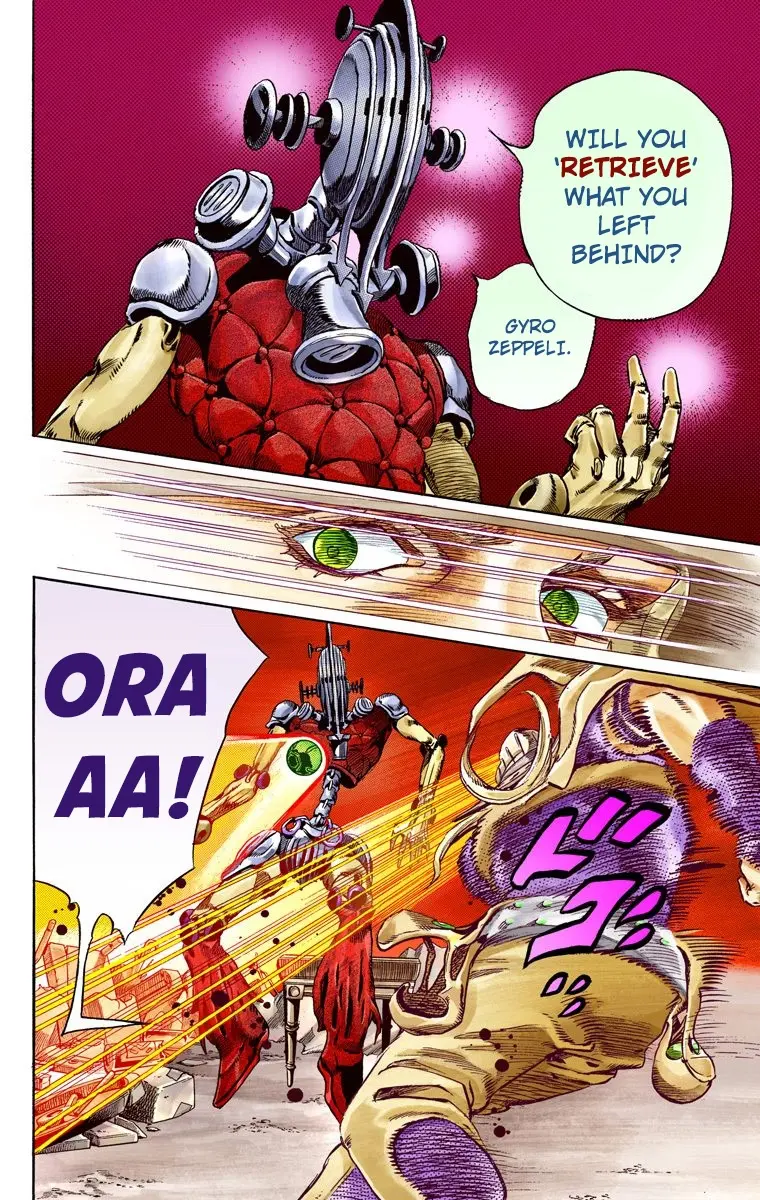 JoJo's Bizarre Adventure Steel Ball Run Colored Manga, chapter 57, page 9