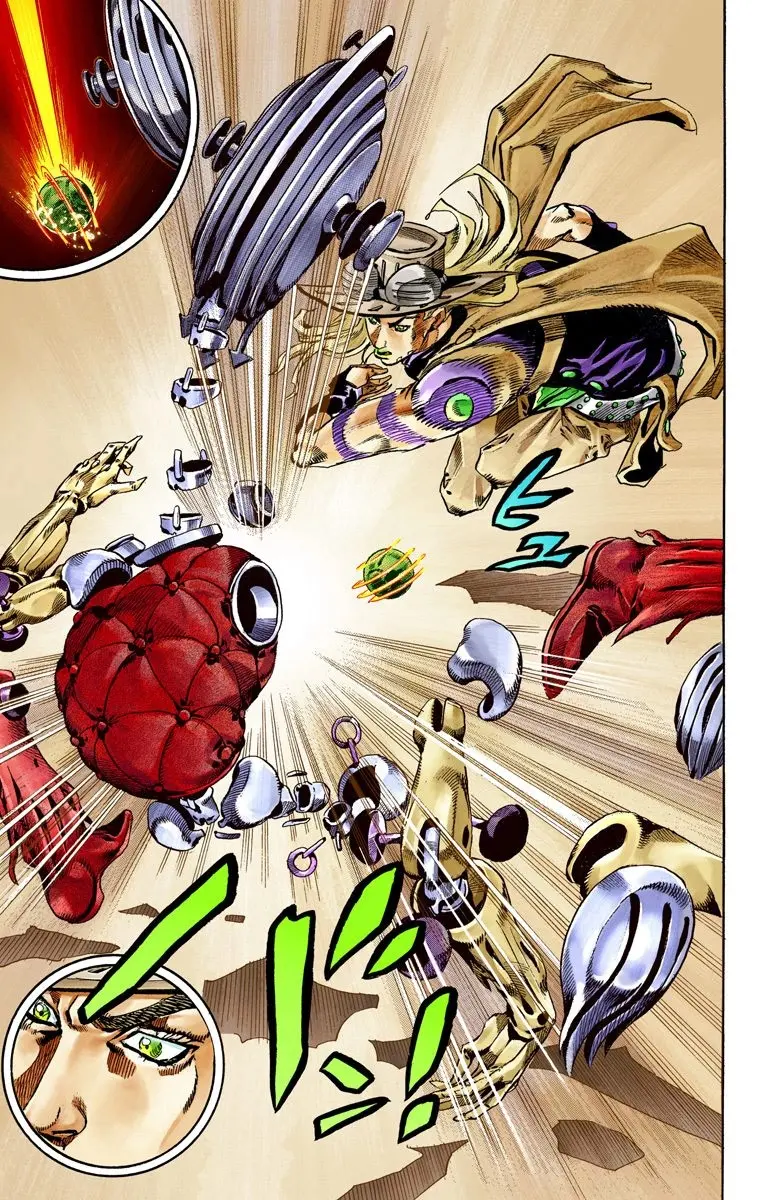 JoJo's Bizarre Adventure Steel Ball Run Colored Manga, chapter 57, page 10