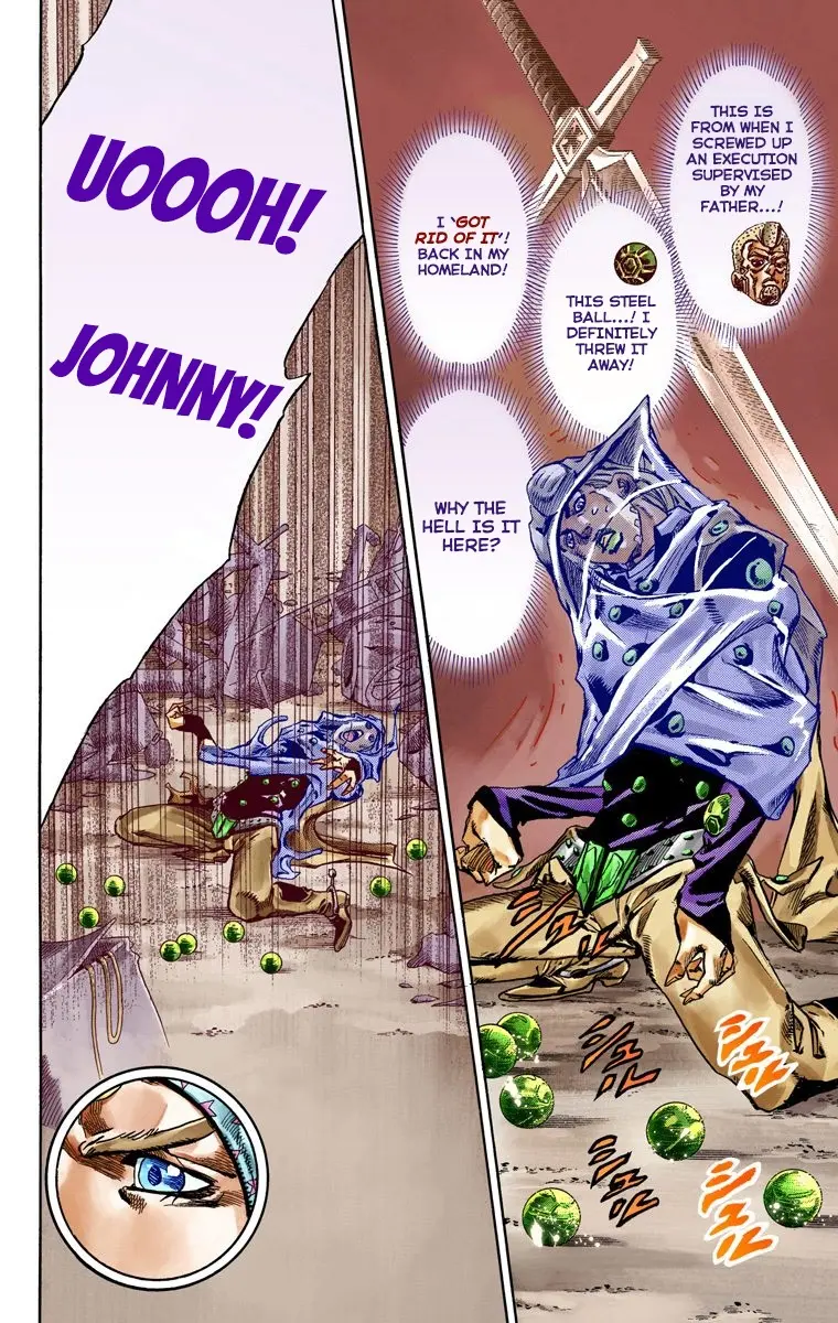 JoJo's Bizarre Adventure Steel Ball Run Colored Manga, chapter 57, page 34