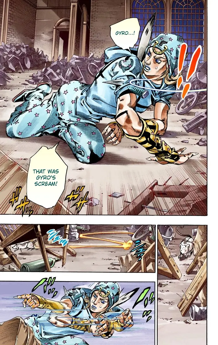 JoJo's Bizarre Adventure Steel Ball Run Colored Manga, chapter 57, page 35
