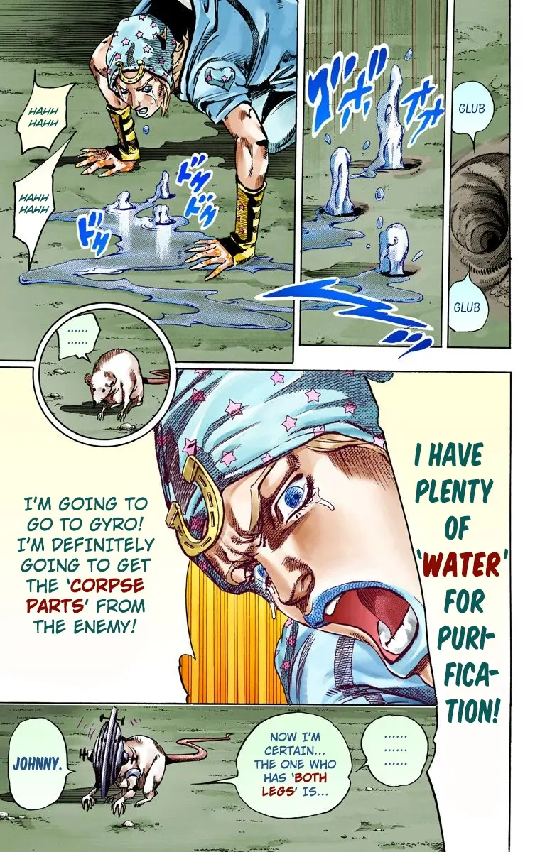 JoJo's Bizarre Adventure Steel Ball Run Colored Manga, chapter 57, page 52