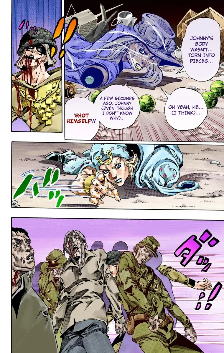 JoJo's Bizarre Adventure Steel Ball Run Colored Manga, chapter 59, page 12