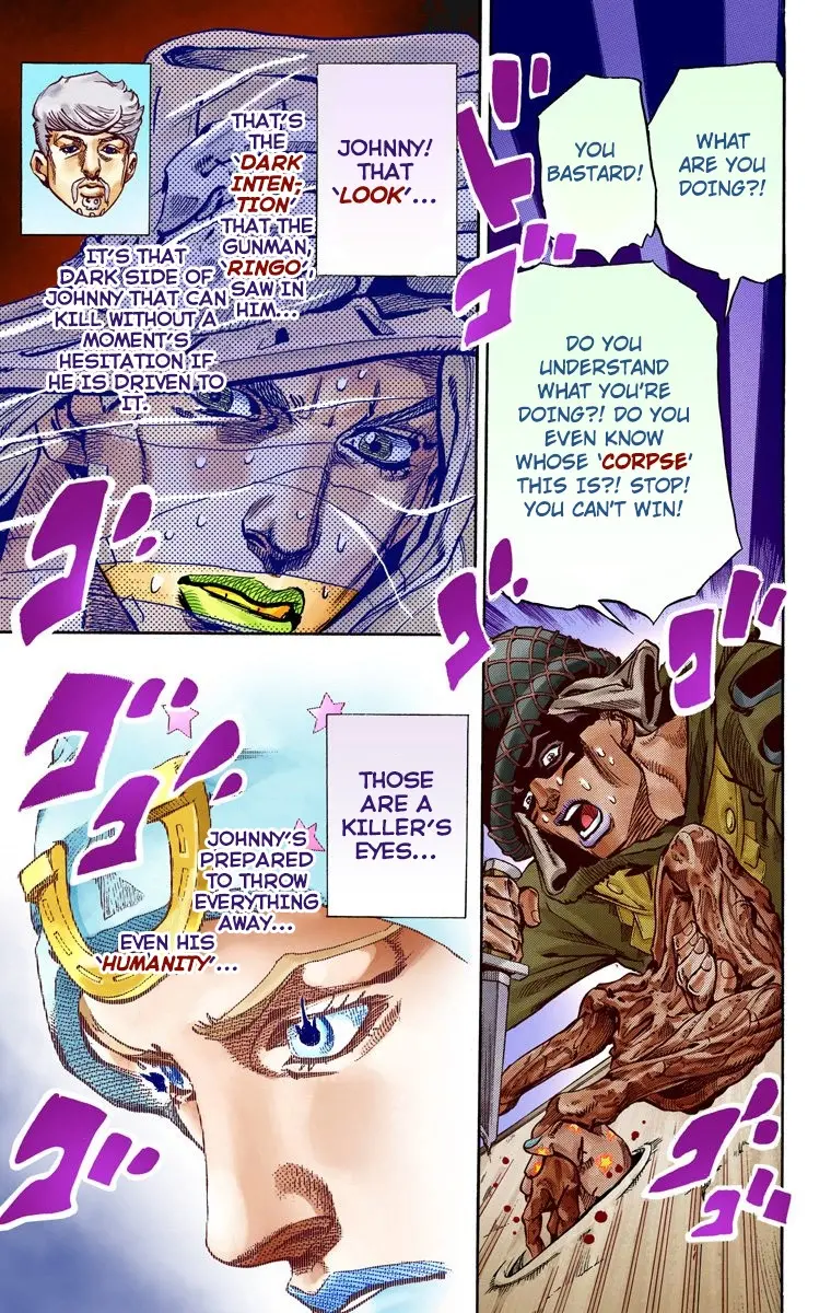 JoJo's Bizarre Adventure Steel Ball Run Colored Manga, chapter 59, page 36