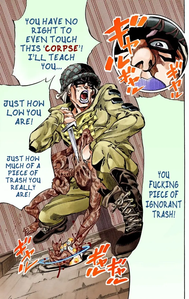 JoJo's Bizarre Adventure Steel Ball Run Colored Manga, chapter 59, page 38