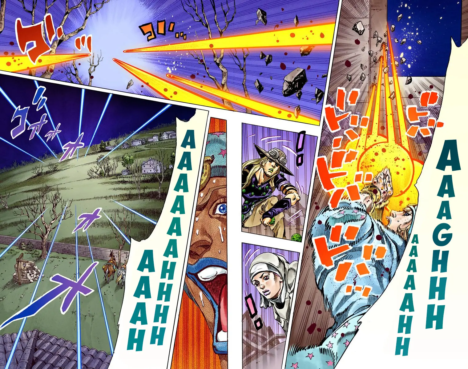 JoJo's Bizarre Adventure Steel Ball Run Colored Manga, chapter 59, page 52