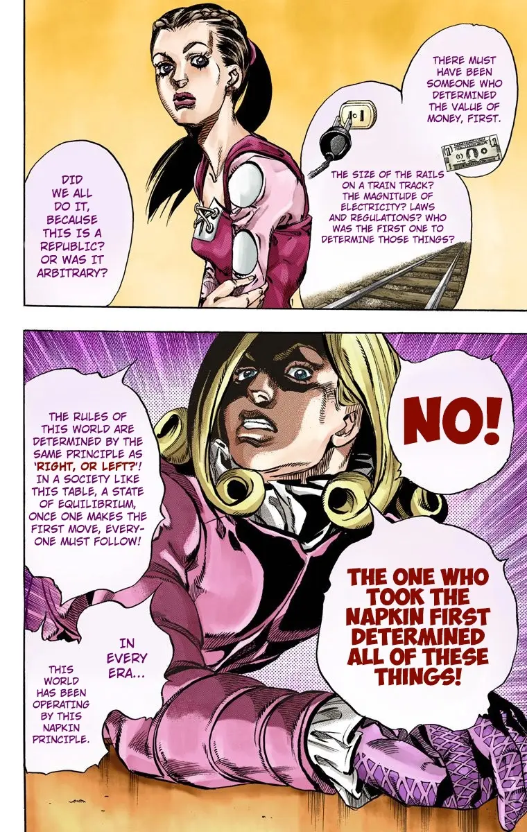 JoJo's Bizarre Adventure Steel Ball Run Colored Manga, chapter 61, page 25