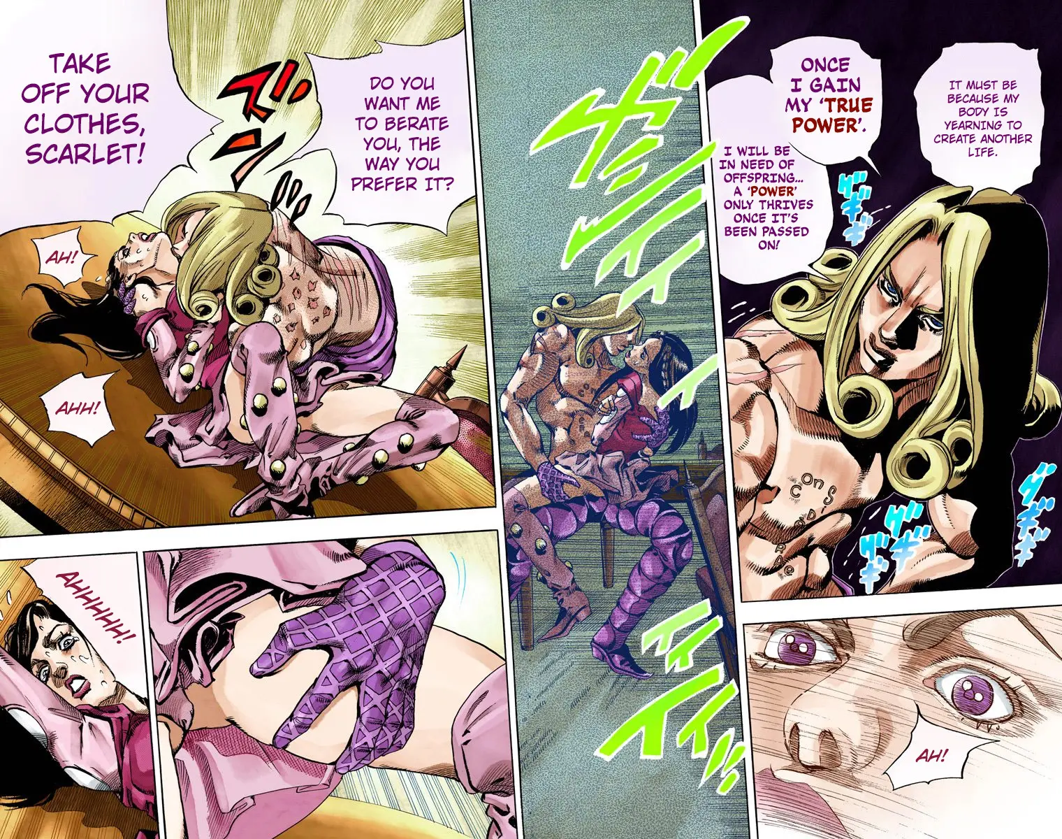 JoJo's Bizarre Adventure Steel Ball Run Colored Manga, chapter 61, page 34