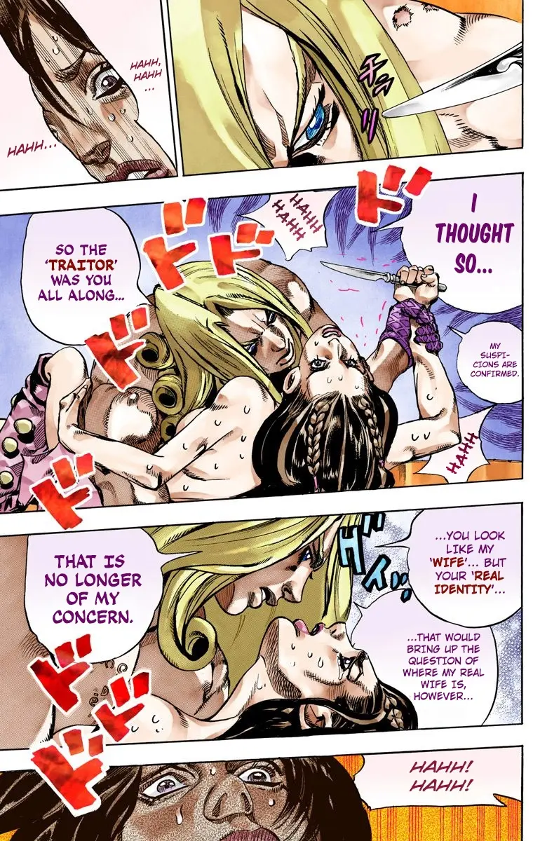JoJo's Bizarre Adventure Steel Ball Run Colored Manga, chapter 61, page 37