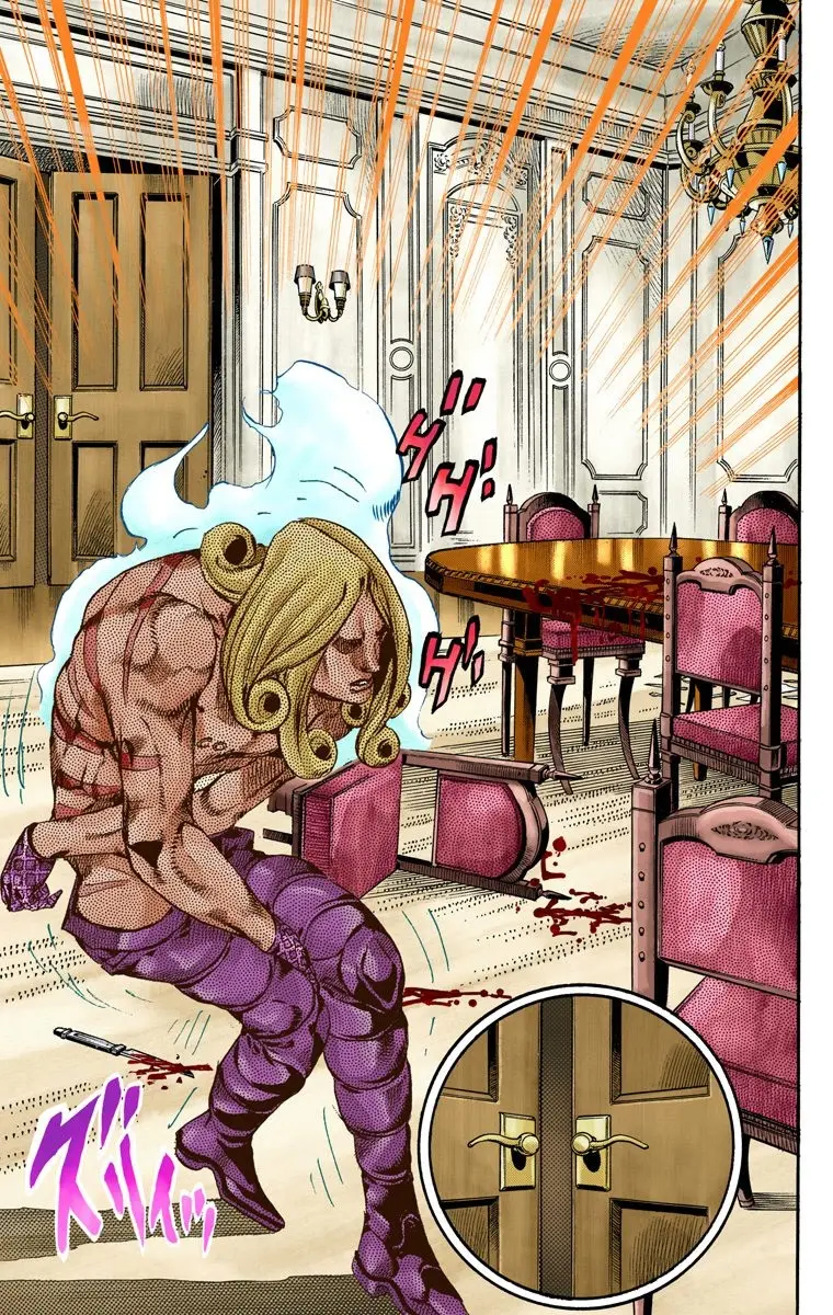JoJo's Bizarre Adventure Steel Ball Run Colored Manga, chapter 62, page 7