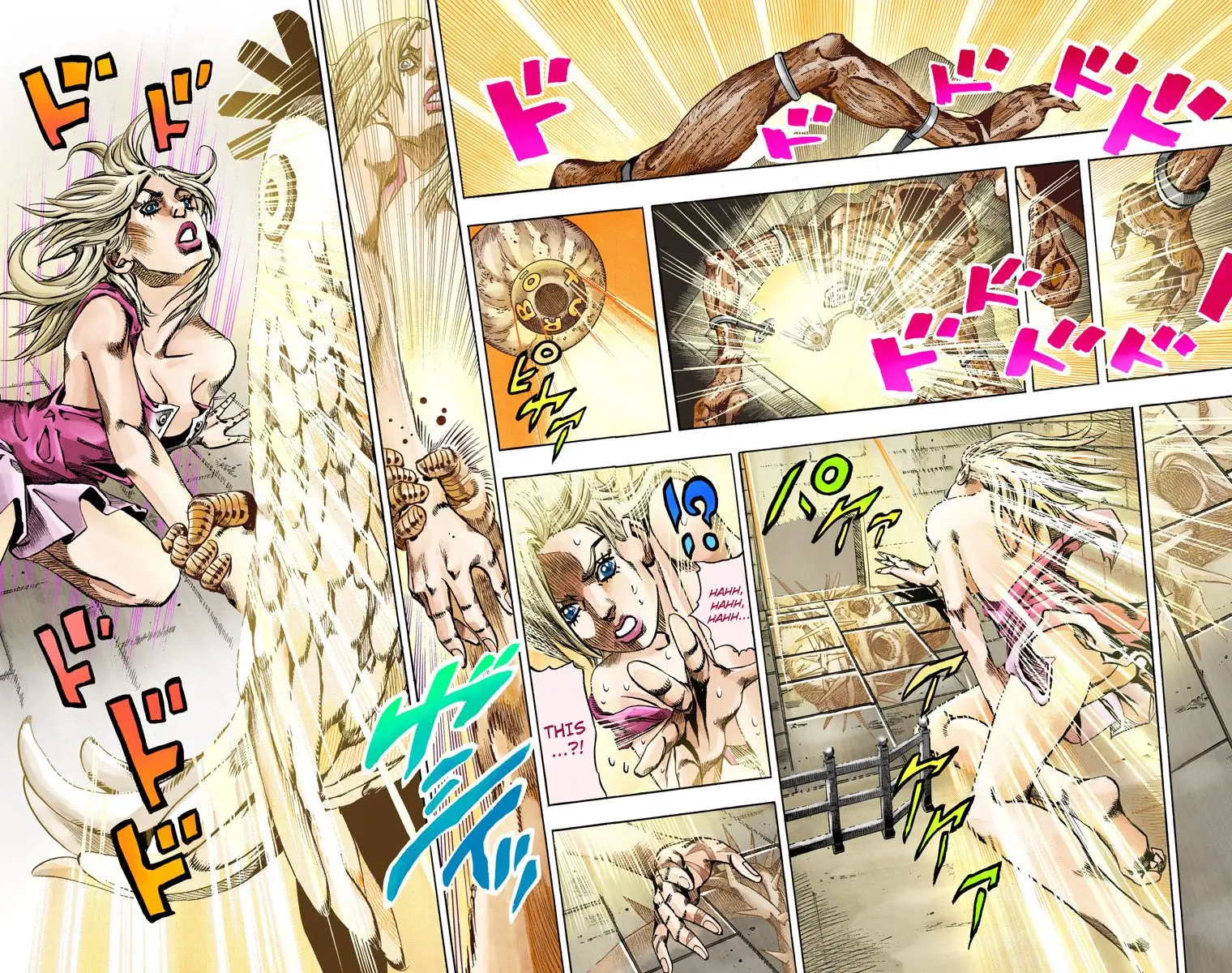 JoJo's Bizarre Adventure Steel Ball Run Colored Manga, chapter 62, page 20