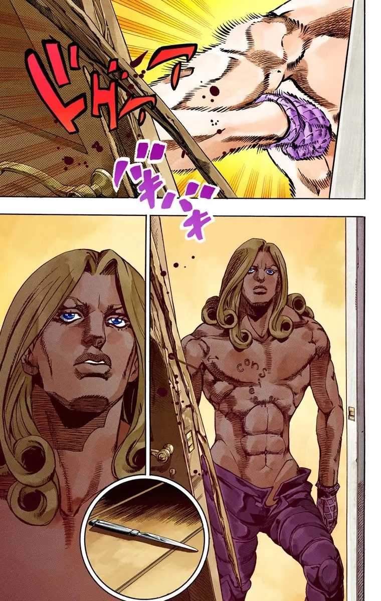 JoJo's Bizarre Adventure Steel Ball Run Colored Manga, chapter 62, page 22