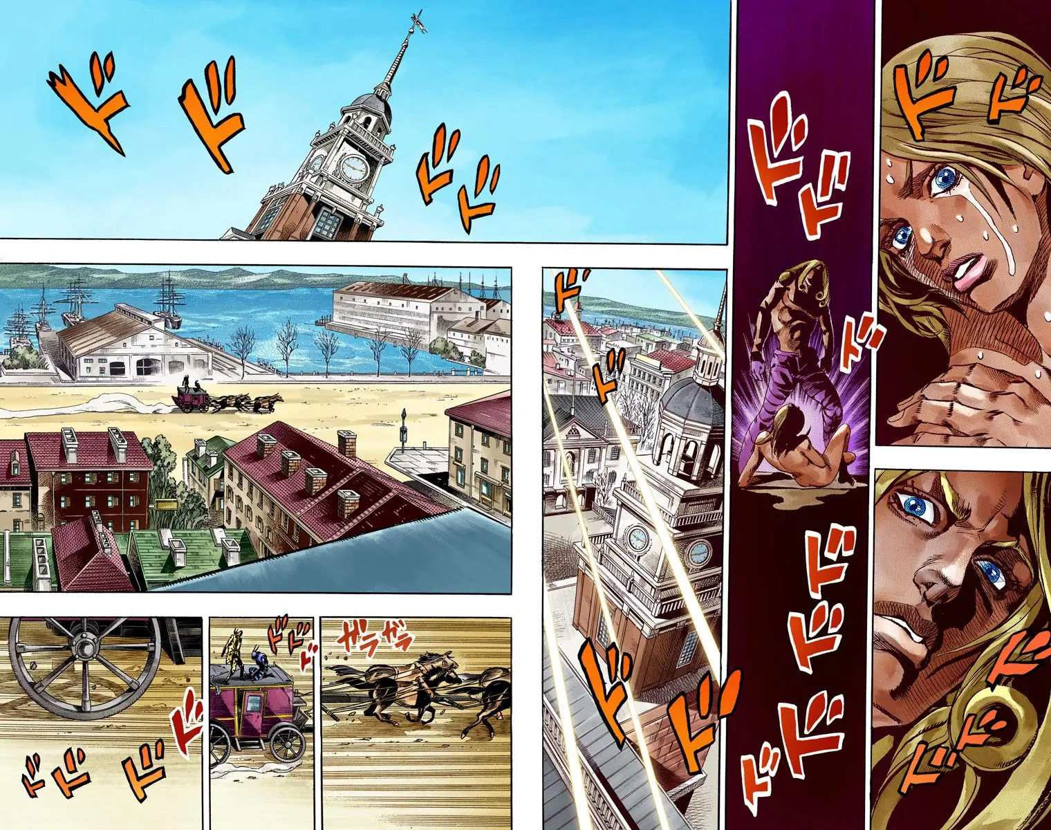 JoJo's Bizarre Adventure Steel Ball Run Colored Manga, chapter 62, page 31