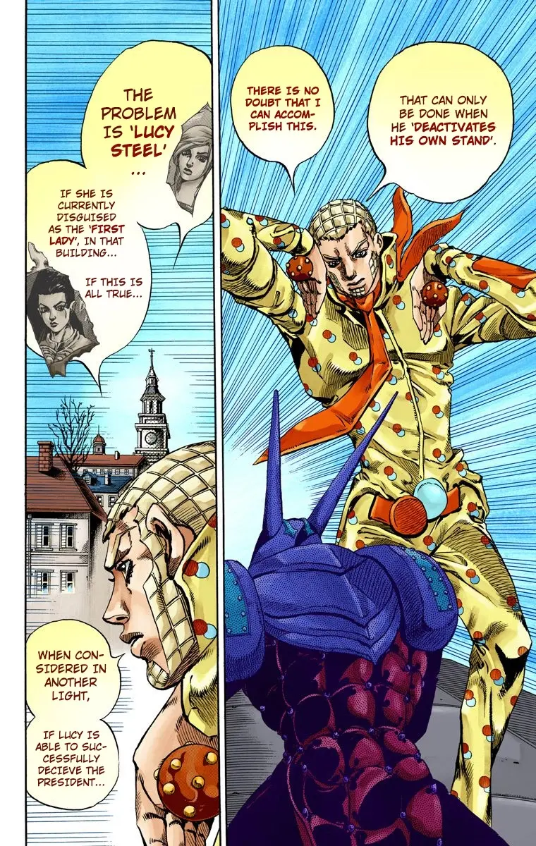 JoJo's Bizarre Adventure Steel Ball Run Colored Manga, chapter 62, page 33