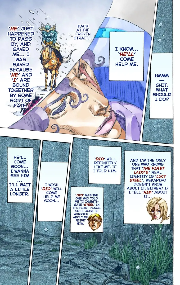JoJo's Bizarre Adventure Steel Ball Run Colored Manga, chapter 62, page 50