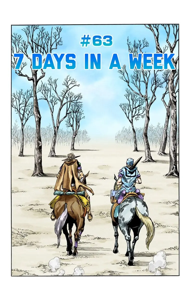 JoJo's Bizarre Adventure Steel Ball Run Colored Manga, chapter 63, page 2