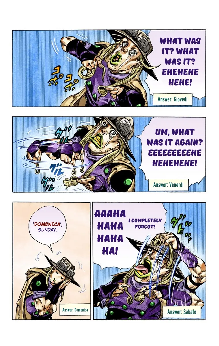 JoJo's Bizarre Adventure Steel Ball Run Colored Manga, chapter 63, page 5