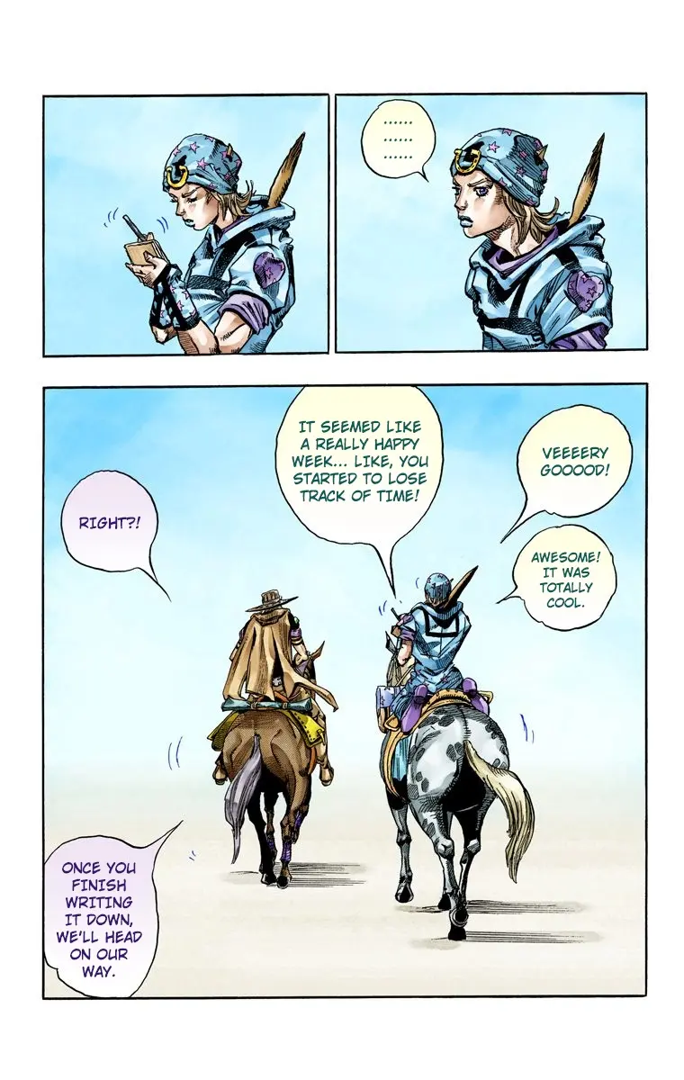 JoJo's Bizarre Adventure Steel Ball Run Colored Manga, chapter 63, page 6