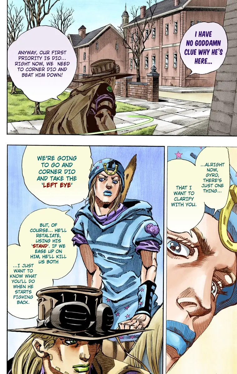JoJo's Bizarre Adventure Steel Ball Run Colored Manga, chapter 64, page 14