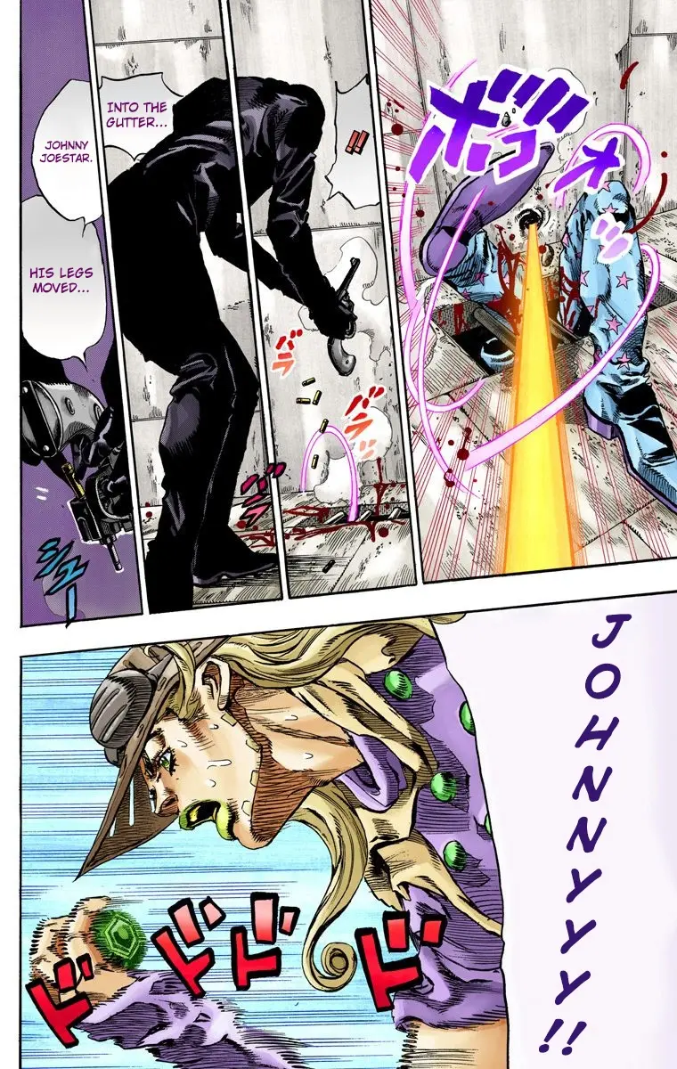 JoJo's Bizarre Adventure Steel Ball Run Colored Manga, chapter 65, page 16