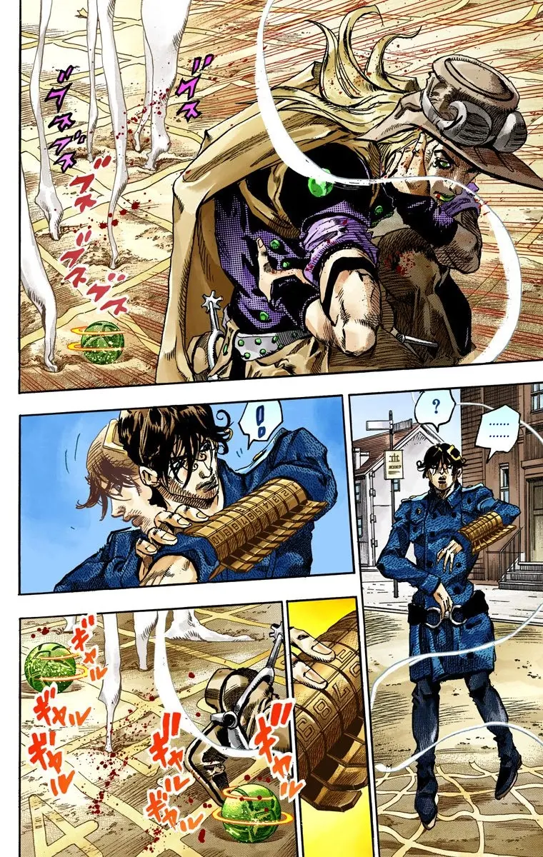 JoJo's Bizarre Adventure Steel Ball Run Colored Manga, chapter 66, page 9