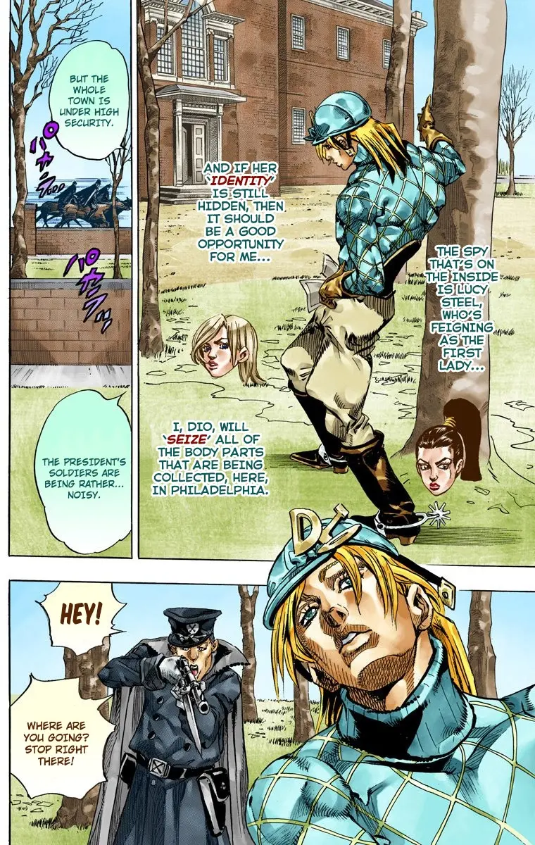 JoJo's Bizarre Adventure Steel Ball Run Colored Manga, chapter 67, page 41