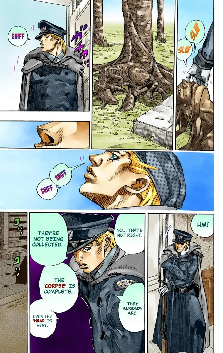 JoJo's Bizarre Adventure Steel Ball Run Colored Manga, chapter 67, page 44